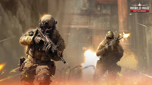 World War: Army Battle FPS 3D screenshot