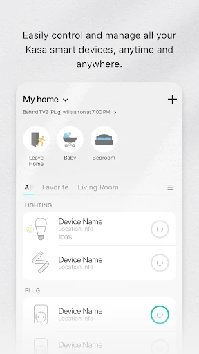 Kasa Smart screenshot