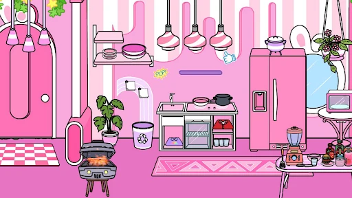 Tizi Town - Pink Home Decor screenshot