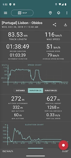 Geo Tracker - GPS tracker screenshot