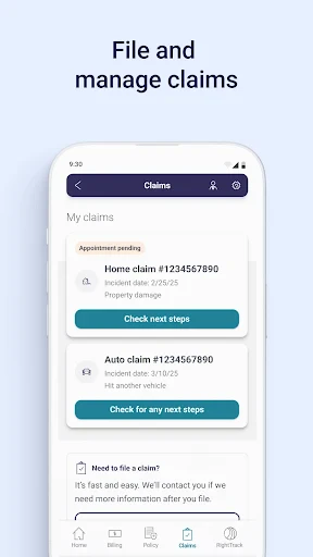 Safeco Mobile screenshot
