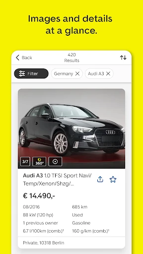 AutoScout24: Buy & sell cars screenshot