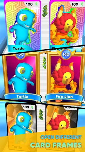 Monster Draft : Merge Runner screenshot