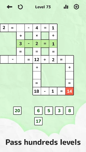 Math Crossword — Number puzzle screenshot
