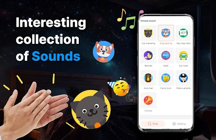 Clap to Find My Phone, Whistle screenshot