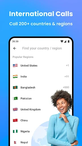 True Talk - Global Wifi Calls screenshot