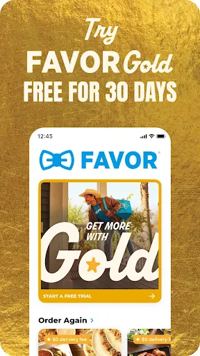 Favor: Texas Food Delivery screenshot