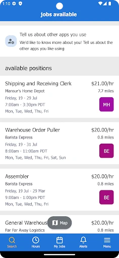 randstad: jobs for workers screenshot