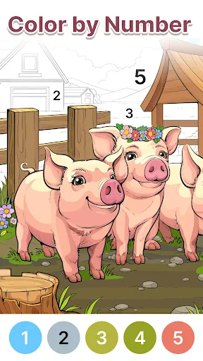 Anima Color - Paint by Number screenshot