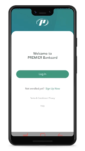 PREMIER Credit Card screenshot