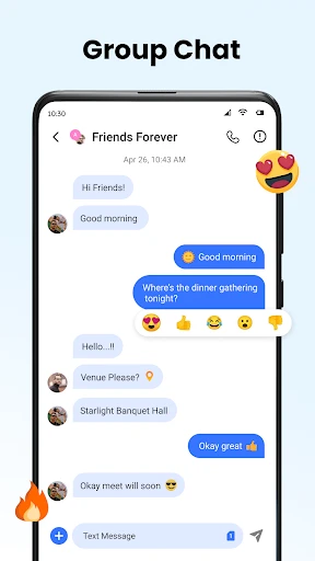 Messages: SMS Message Text App screenshot