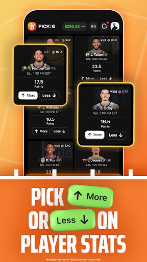 DraftKings Pick6: Fantasy Game screenshot