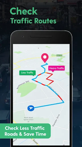 GPS Navigation, Map Directions screenshot