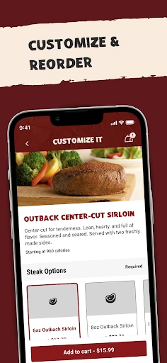 Outback Steakhouse screenshot