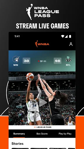 WNBA - Live Games & Scores screenshot