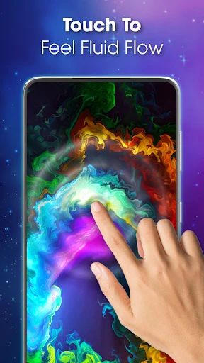 Magic Fluid: Live Wallpaper 4D screenshot