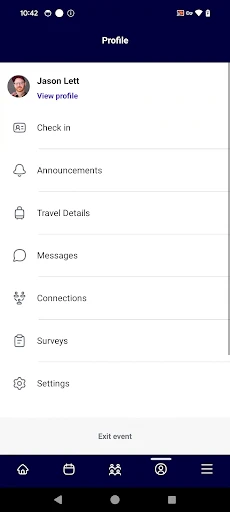 Cvent Events screenshot