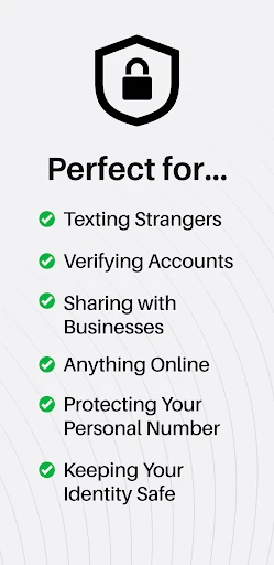 Sideline: 2nd Phone Line App screenshot