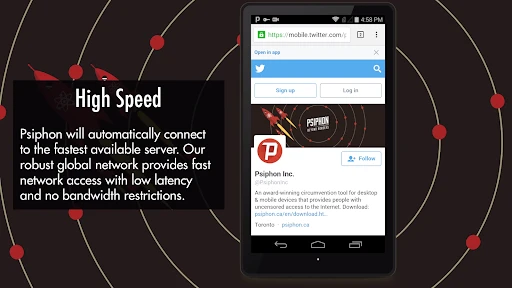 Psiphon: Fast and Secure VPN screenshot