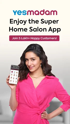 Yes Madam - Salon at Home screenshot
