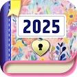 Diary with Lock: Diary Journal icon