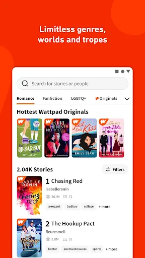 Wattpad - Read & Write Stories screenshot