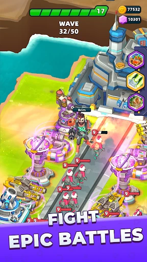 Raid Rush: Tower Defense TD screenshot