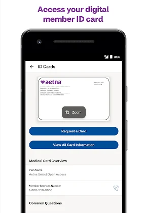 Aetna Health screenshot