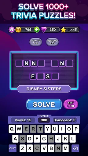 Trivia Puzzle Fortune Word Fun screenshot