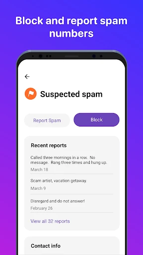 Hiya: Spam Blocker & Caller ID screenshot