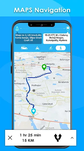 Maps Driving Directions screenshot