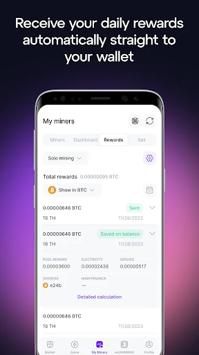 GoMining - Coin Mining App screenshot