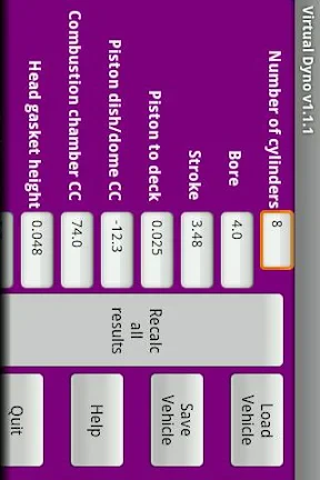 Virtual Dyno PRO screenshot