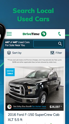 DriveTime Used Cars for Sale screenshot