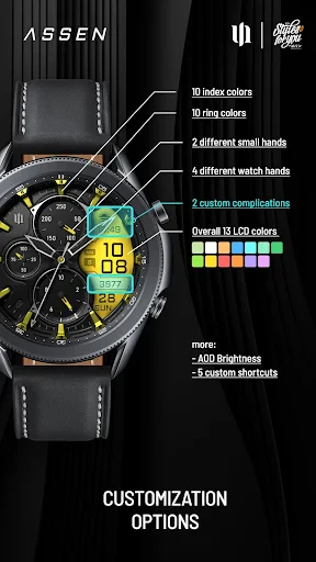 S4U Assen - Hybrid watch face screenshot