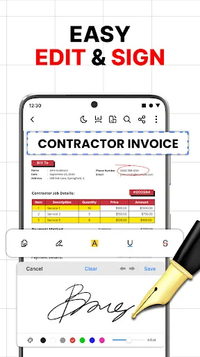 PDF Reader - PDF Converter screenshot