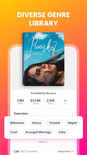 Webfic - Fantastic Reading screenshot