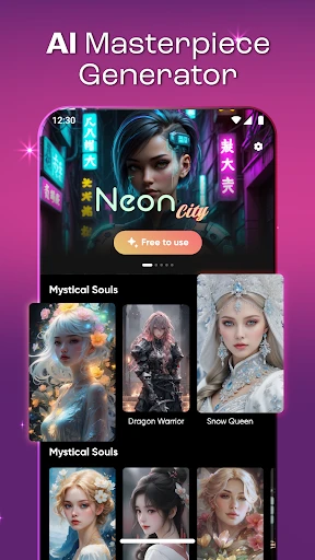 Wavy: Photo Editor & AI Art screenshot