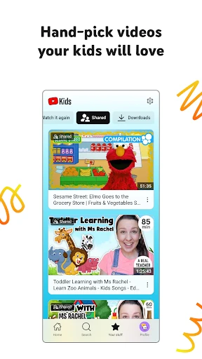 YouTube Kids screenshot