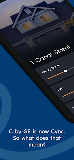 Cync (the new name of C by GE) screenshot