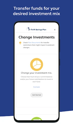 Thrift Savings Plan screenshot