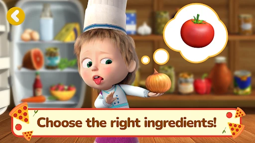 Masha and the Bear Pizza Maker screenshot