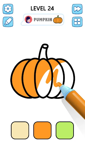 Satisfying Coloring screenshot