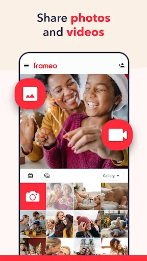Frameo: Share to photo frames screenshot