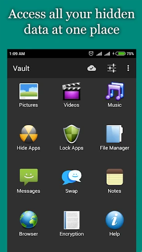 Hide Photos, Video and App Loc screenshot