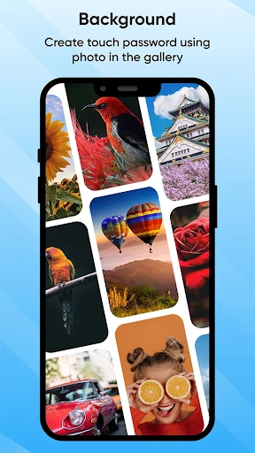 Touch Lock Screen Touch Photo screenshot