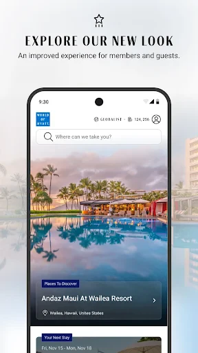 World of Hyatt screenshot
