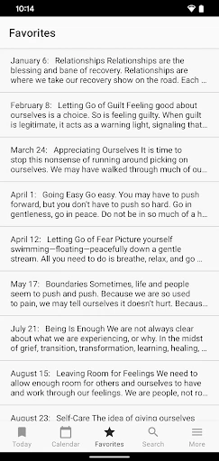 The Language of Letting Go screenshot