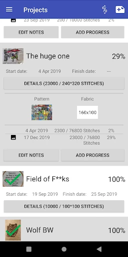 Cross Stitch Thread Organizer screenshot