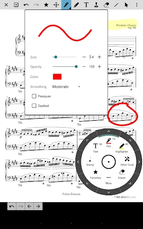 MobileSheets screenshot